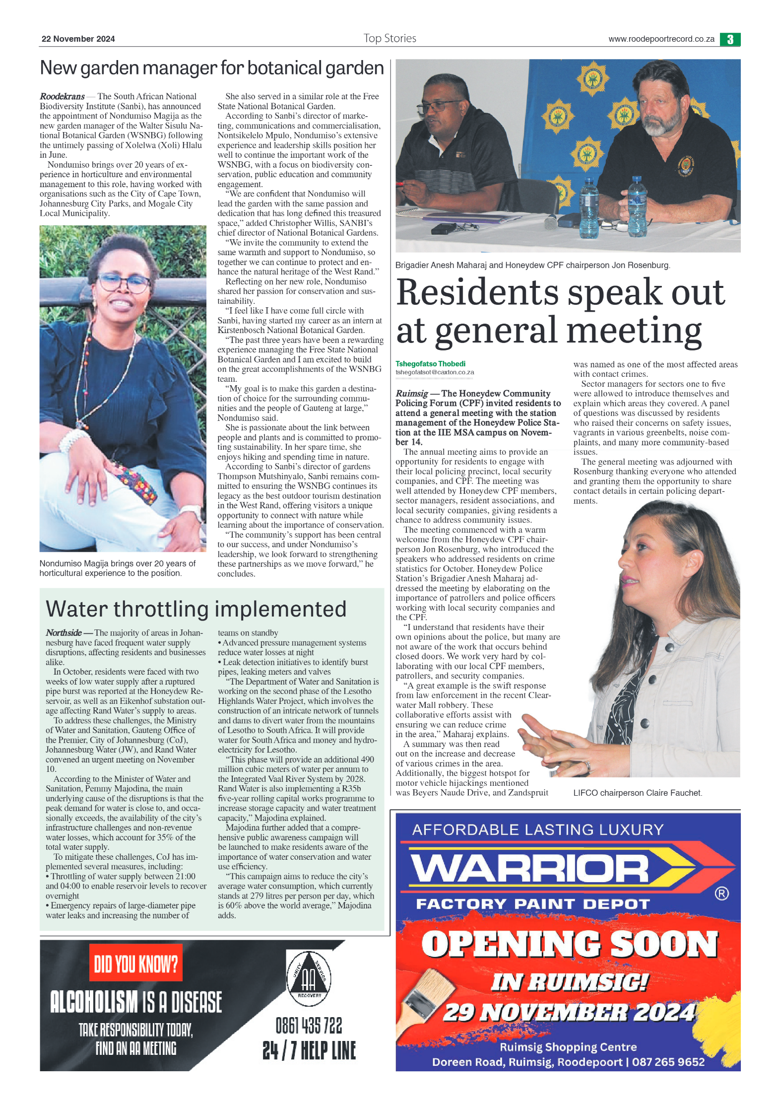 Roodepoort Northsider 22 November 2024 page 3