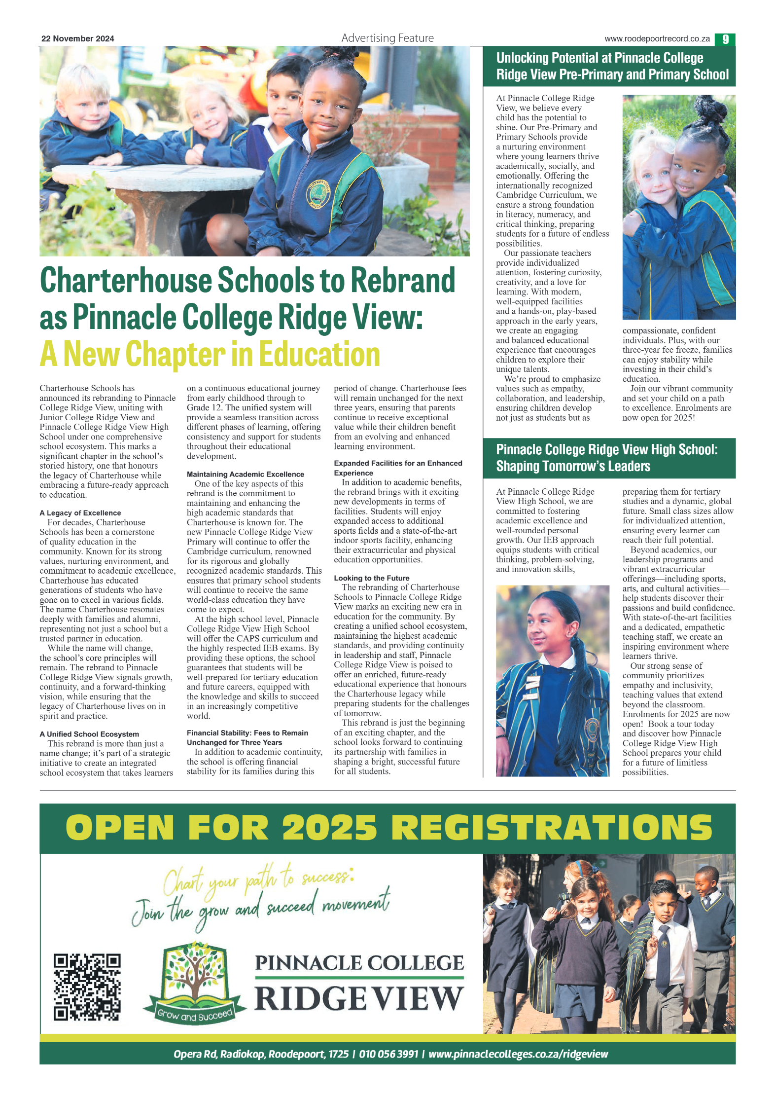 Roodepoort Northsider 22 November 2024 page 9