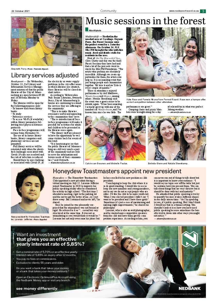 Roodepoort Northsider 22 October 2021 page 3