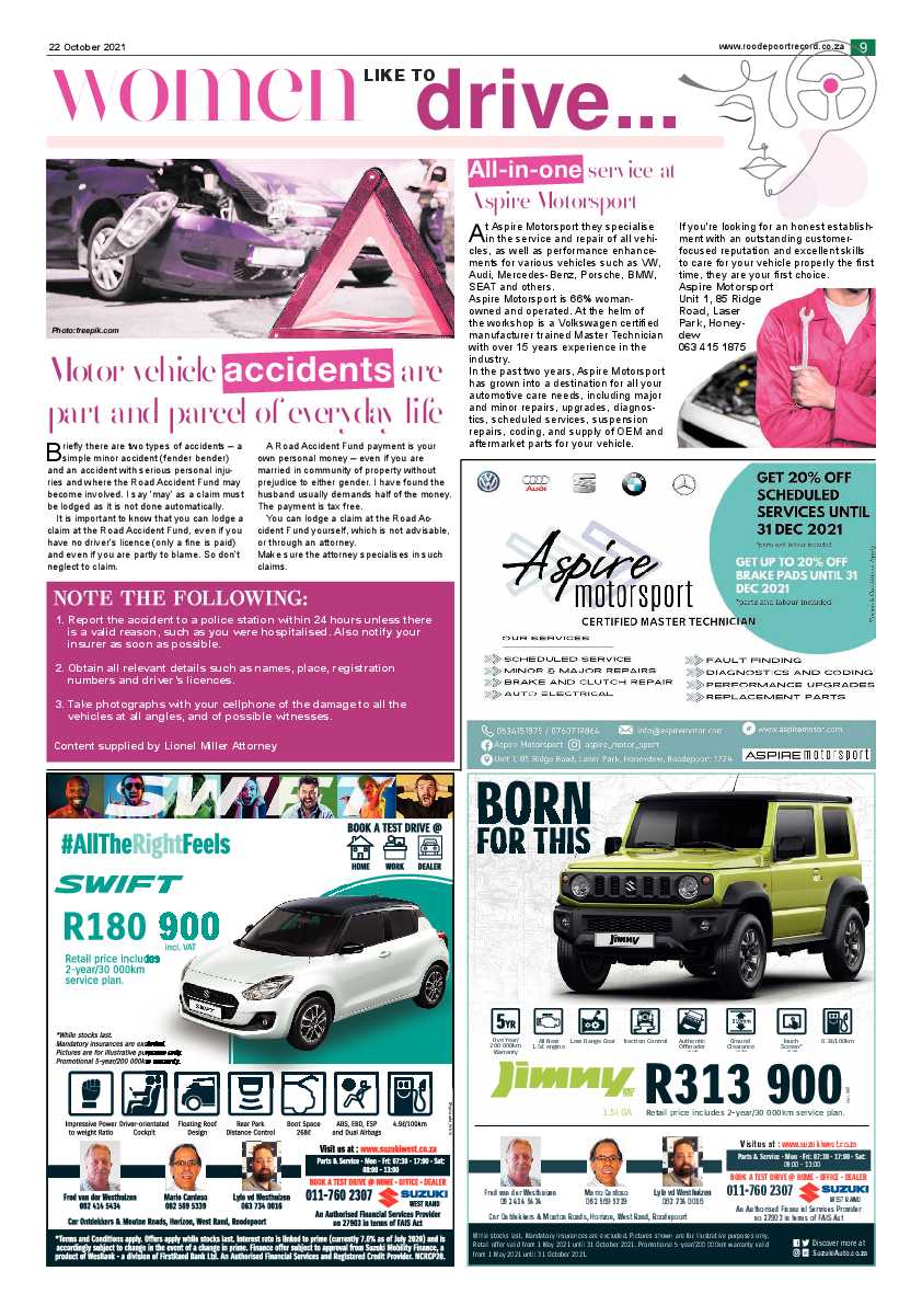 Roodepoort Northsider 22 October 2021 page 9