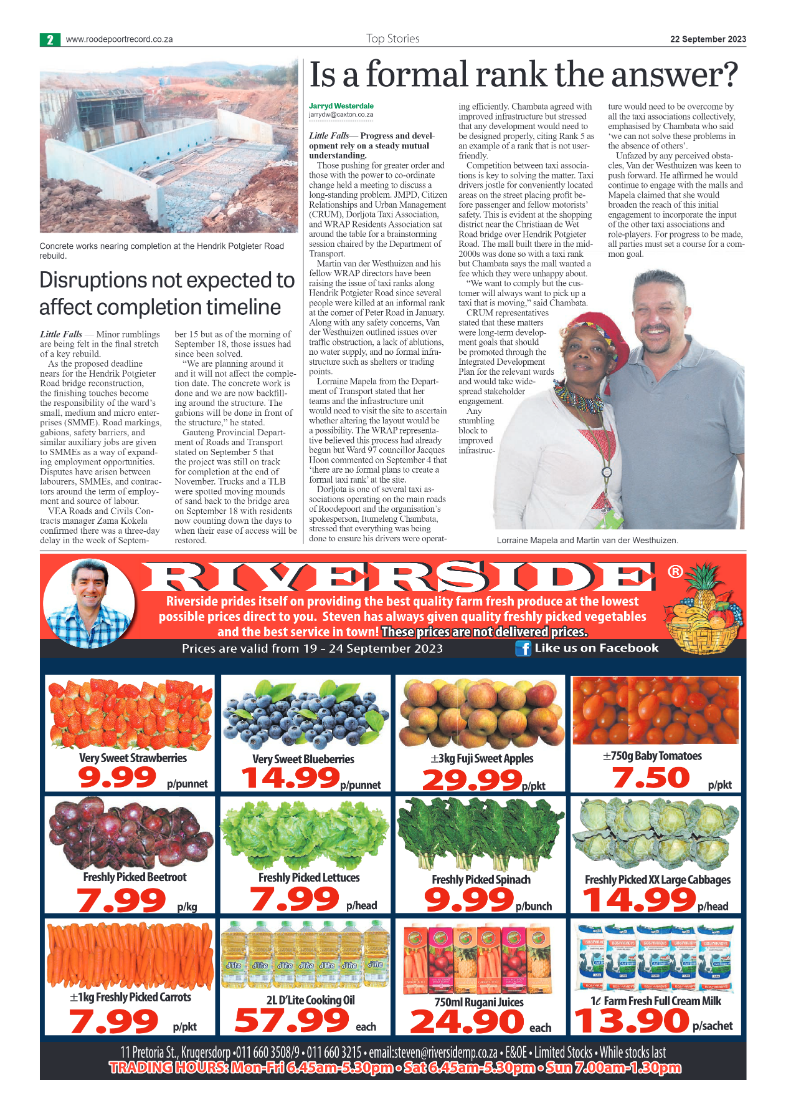 Roodepoort Northsider 22 September 2023 page 2