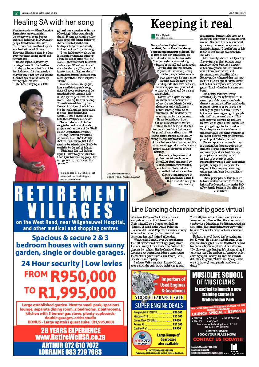 Roodepoort Northsider 23 April 2021 page 2
