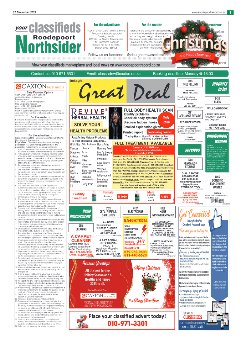 Roodepoort Northsider 23 December 2022 page 7