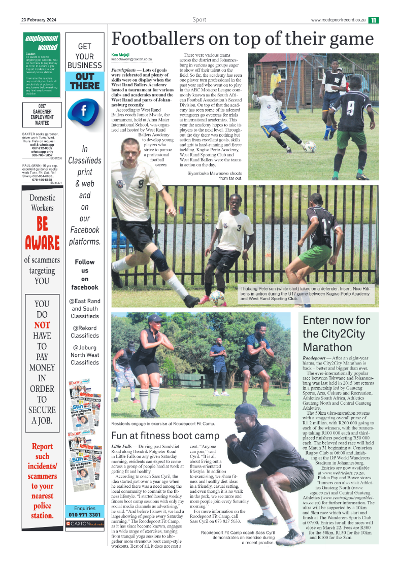 Roodepoort Northsider 23 February 2024 page 11