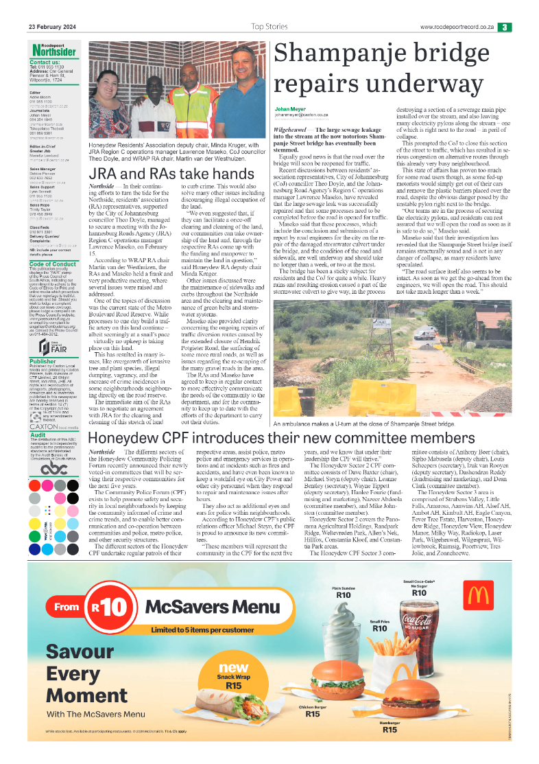 Roodepoort Northsider 23 February 2024 page 3