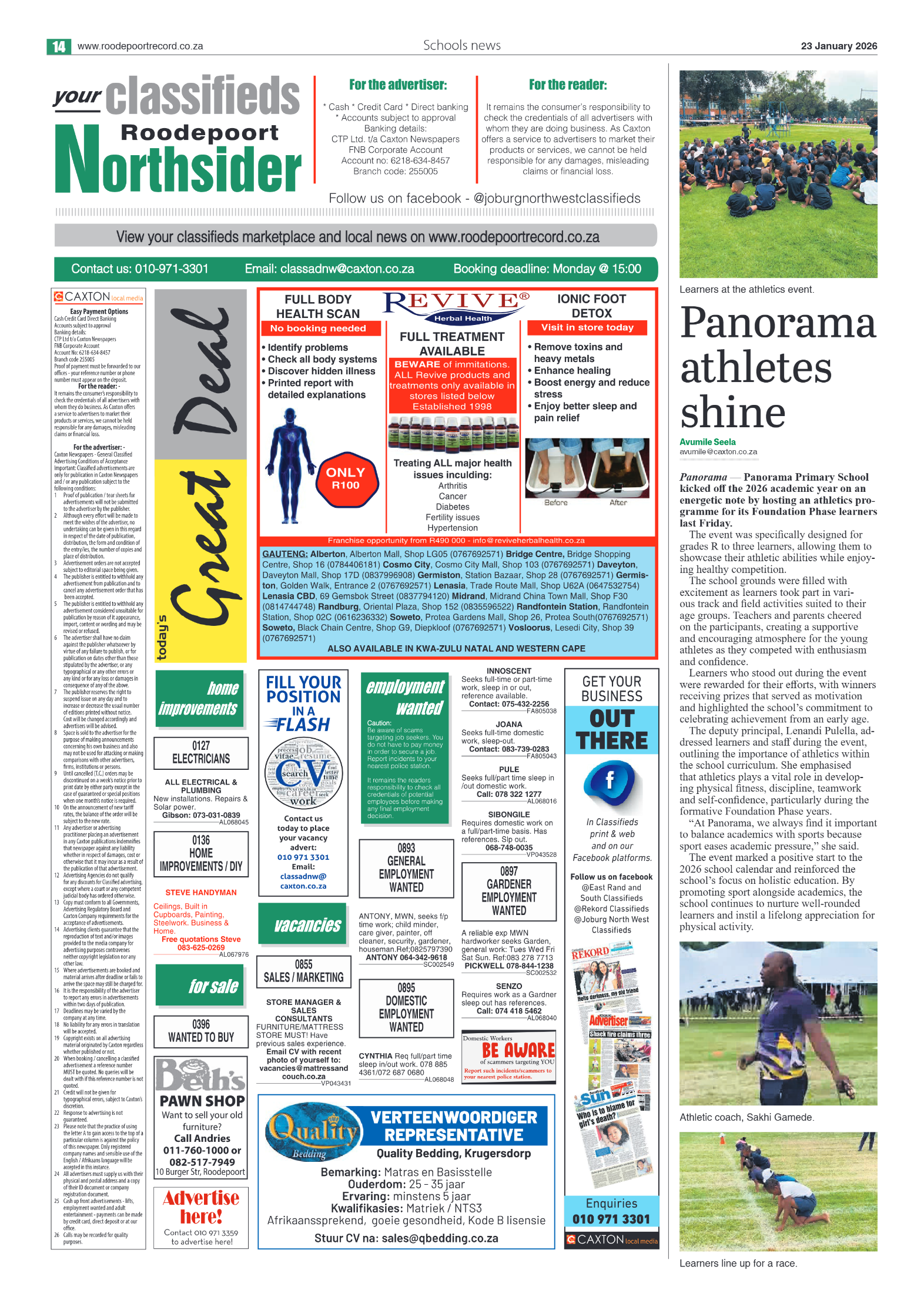 Roodepoort Northsider 23 January 2026 page 14