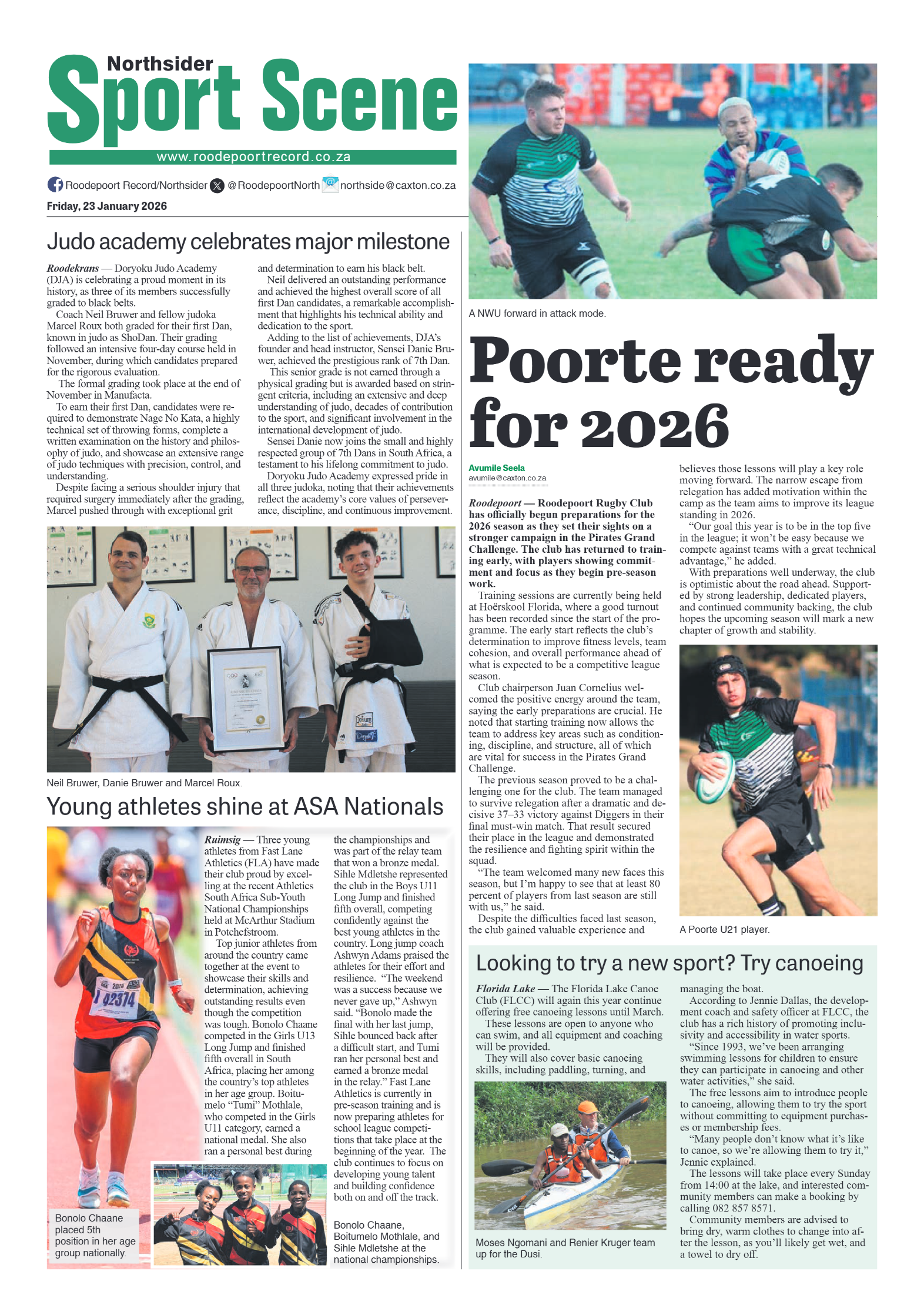 Roodepoort Northsider 23 January 2026 page 16