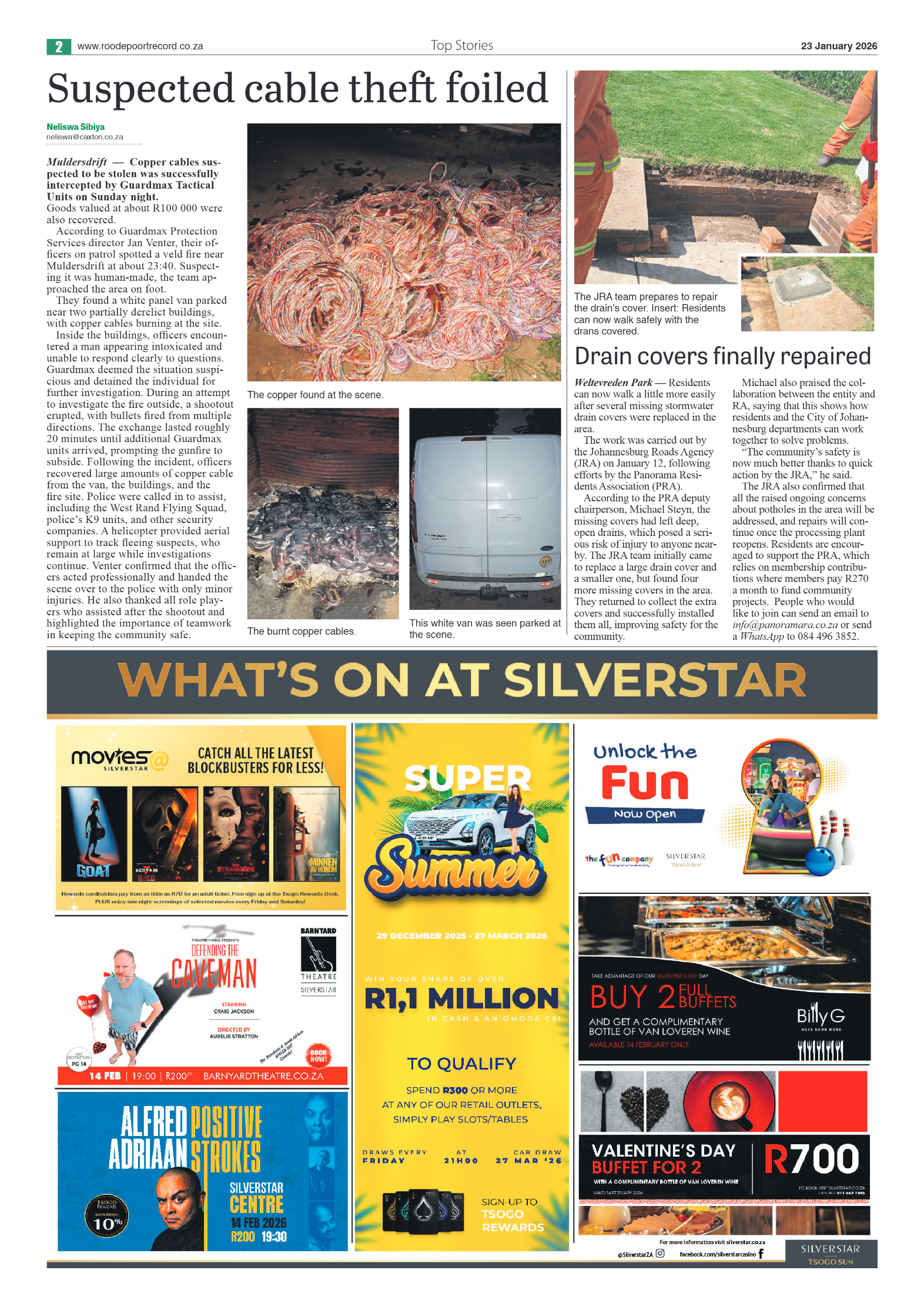 Roodepoort Northsider 23 January 2026 page 2