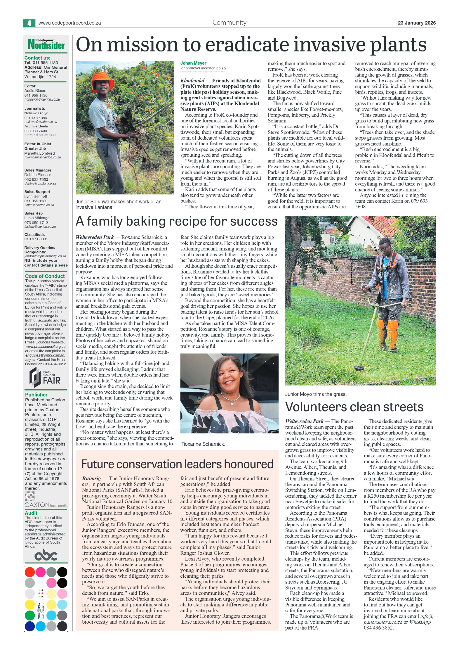 Roodepoort Northsider 23 January 2026 page 4