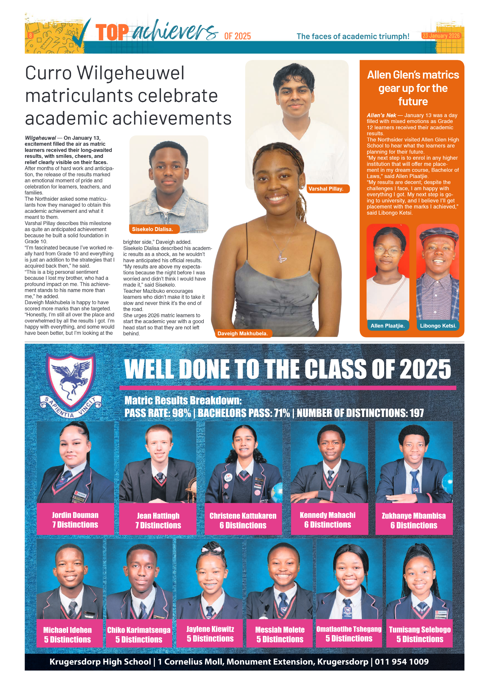 Roodepoort Northsider 23 January 2026 page 8