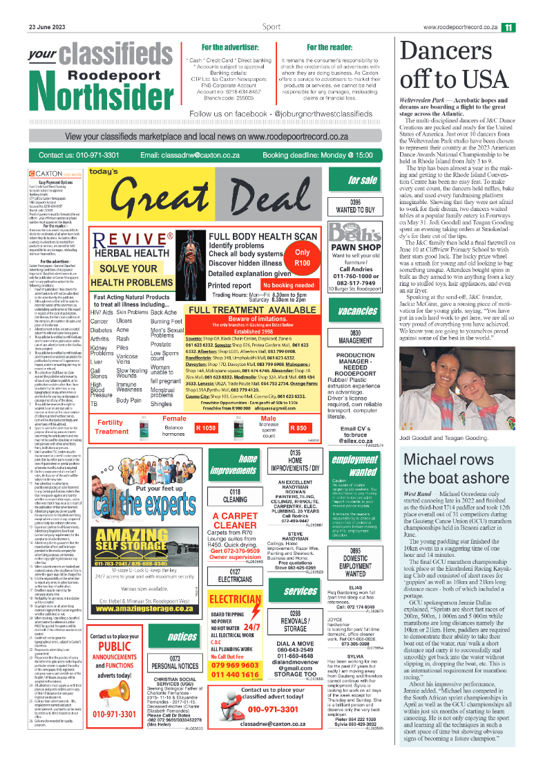 Roodepoort Northsider 23 June 2023 page 11