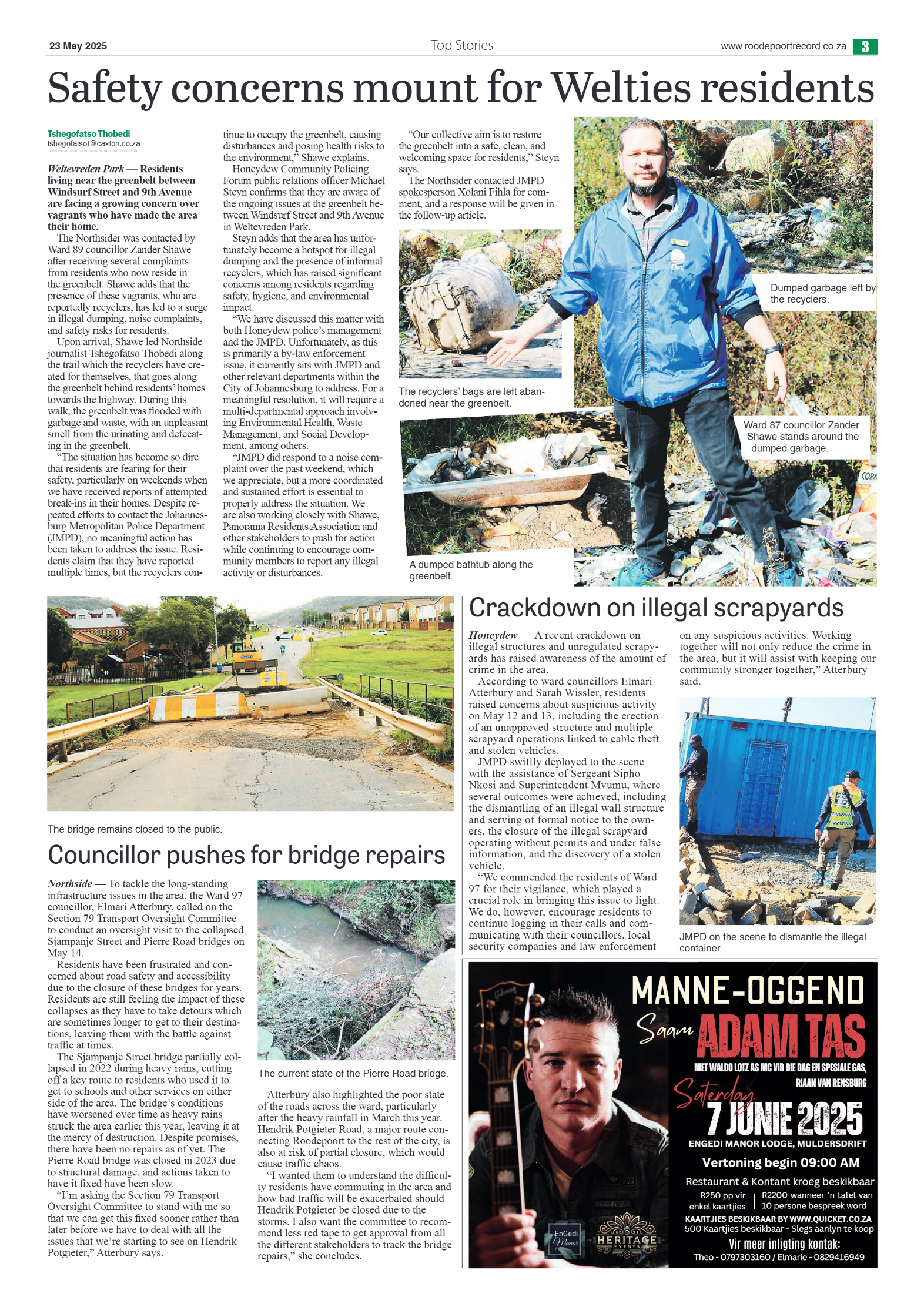 Roodepoort Northsider 23 May 2025 page 3
