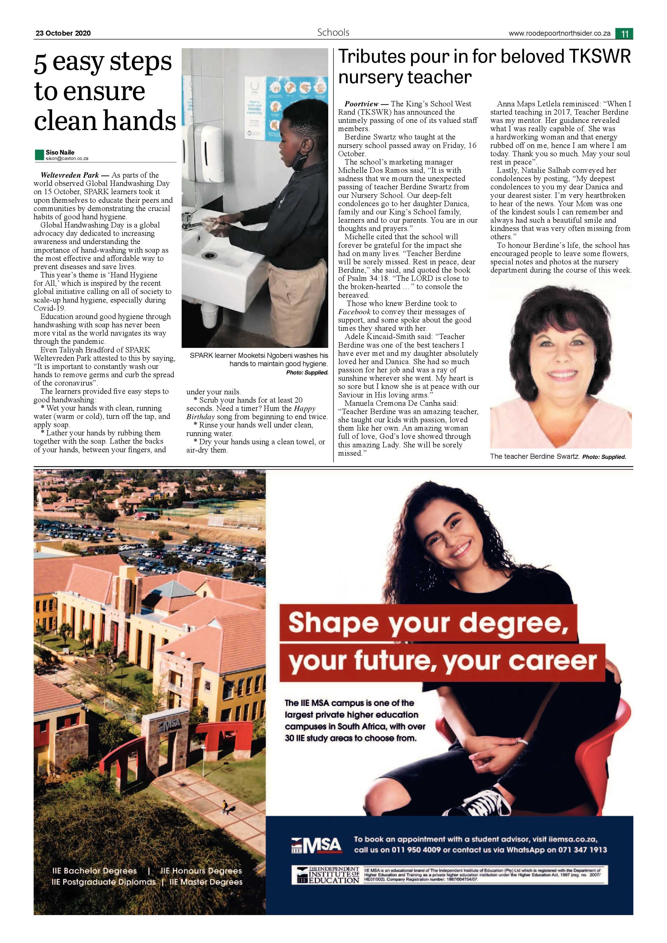 Roodepoort Northsider 23 October 2020 page 11