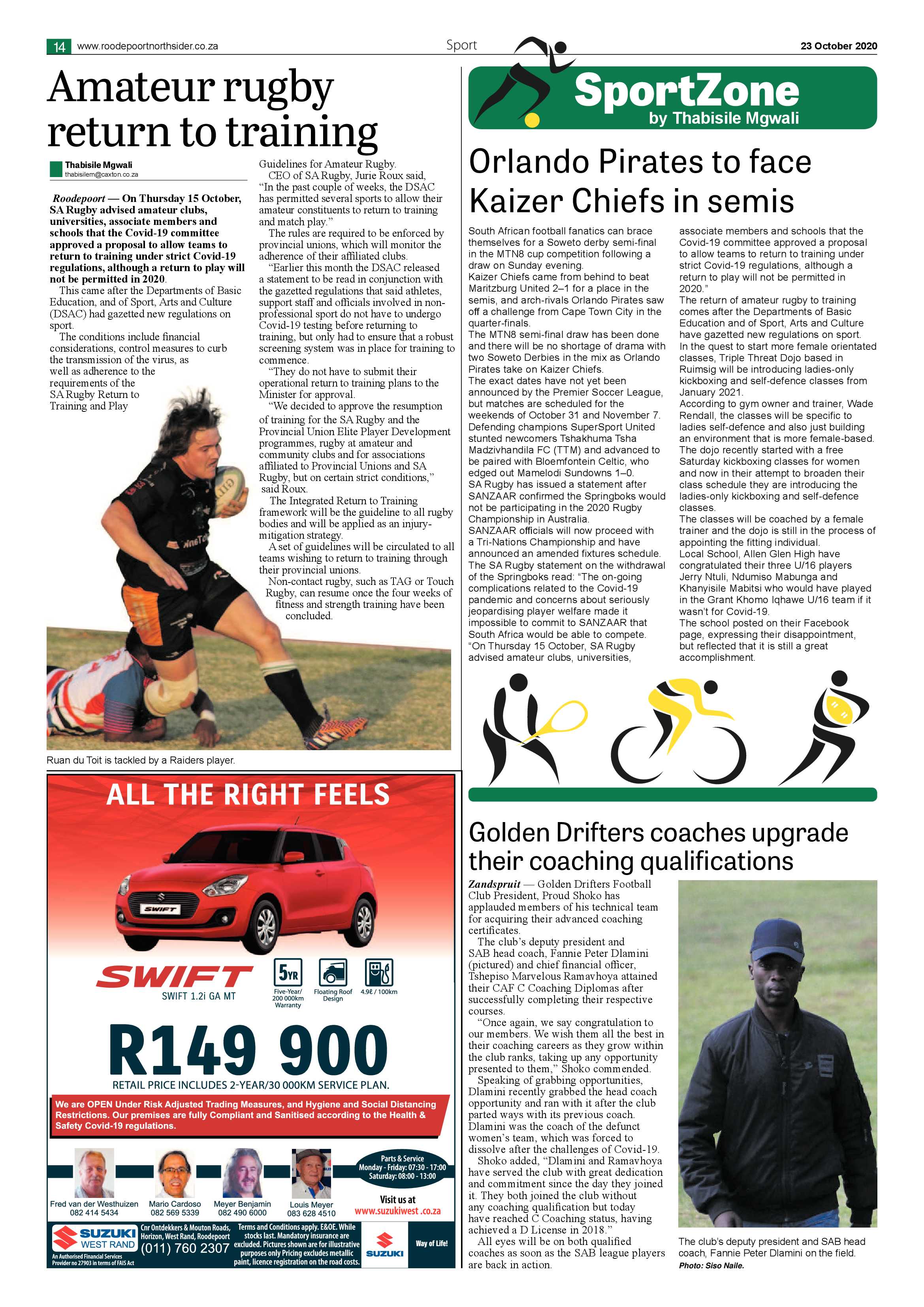 Roodepoort Northsider 23 October 2020 page 14
