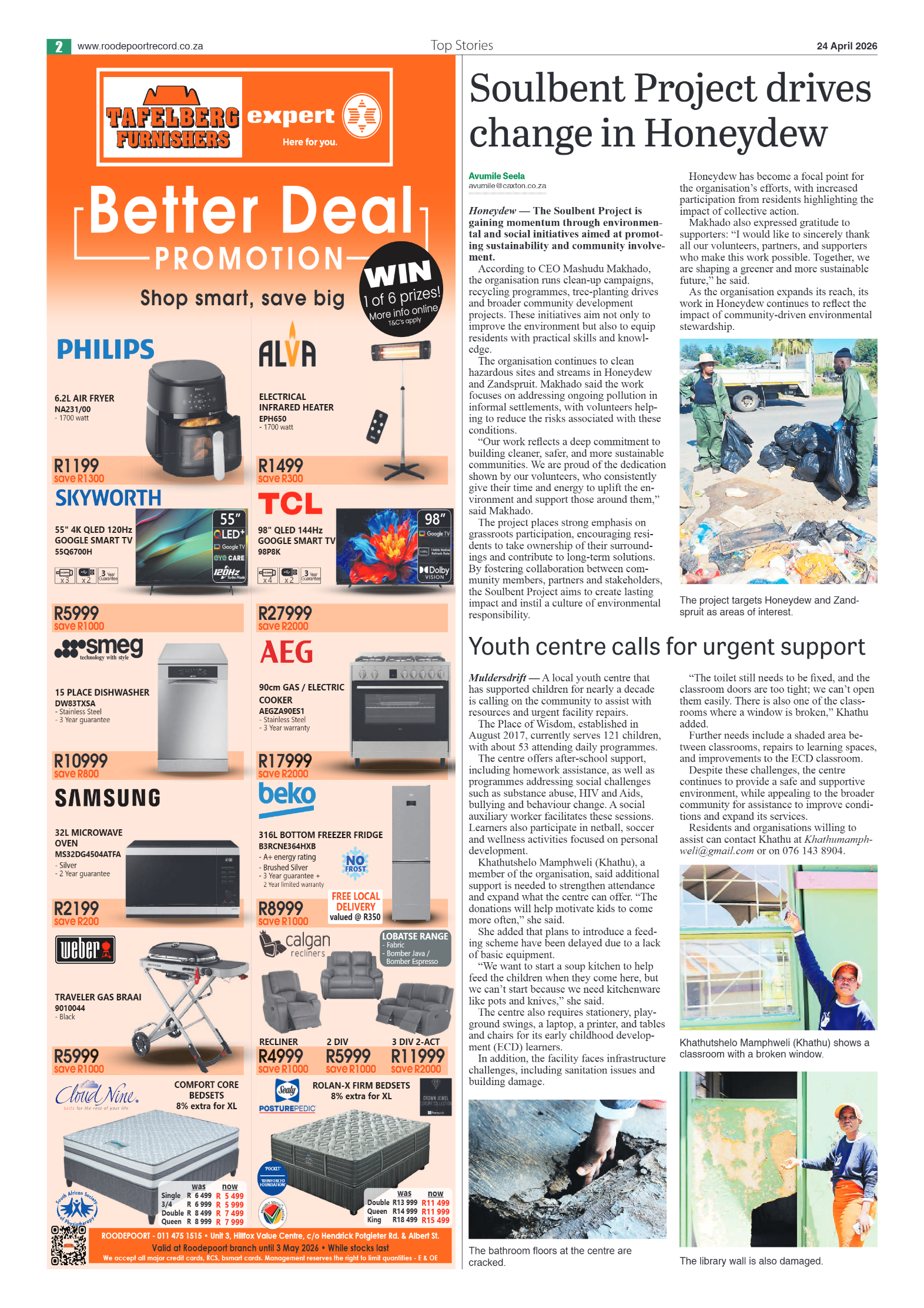 Roodepoort Northsider 24 April 2026 page 2
