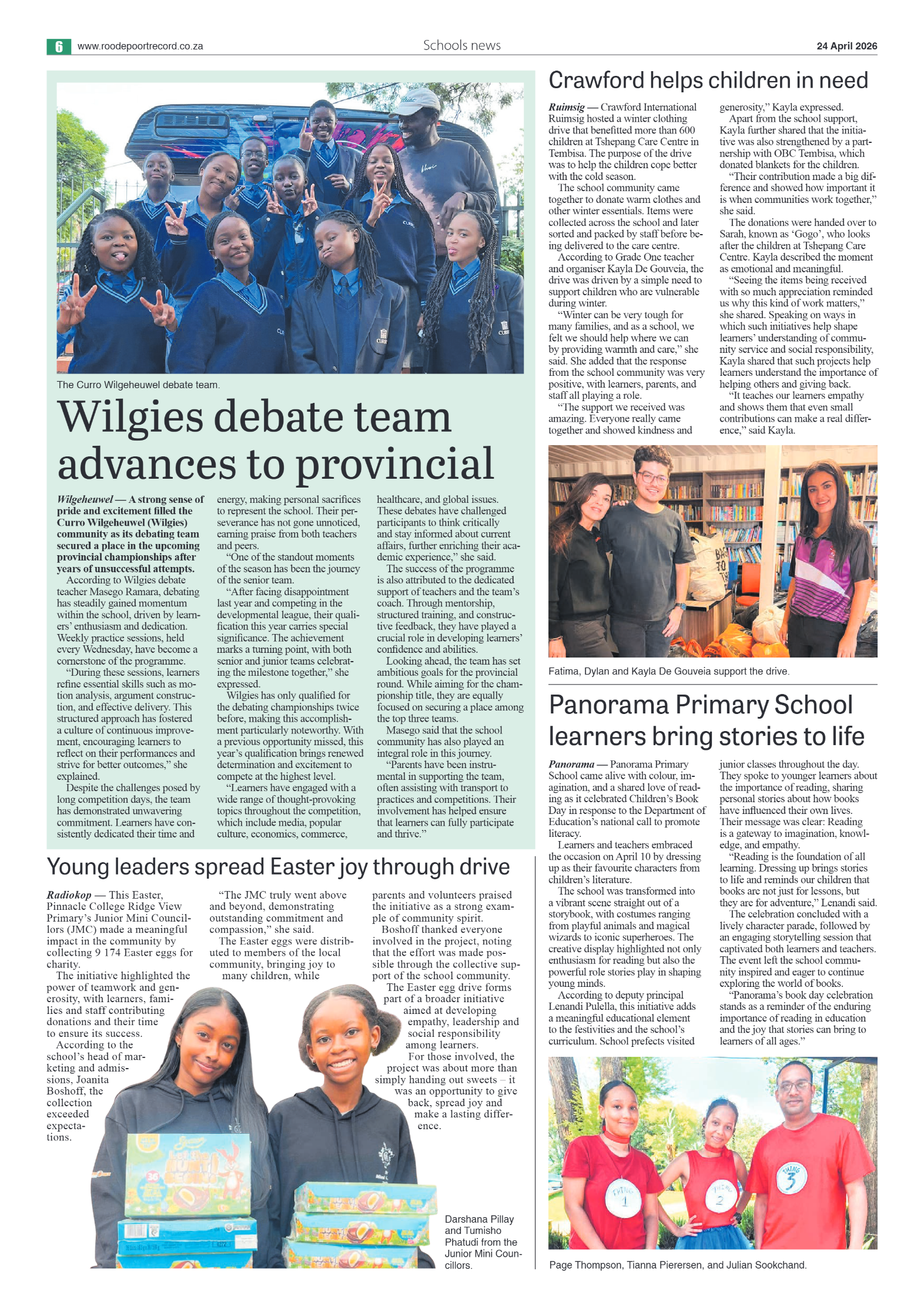 Roodepoort Northsider 24 April 2026 page 6