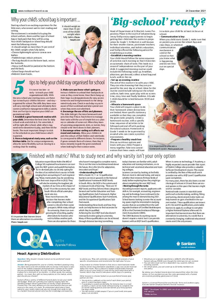 Roodepoort Northsider 24 December 2021 page 12