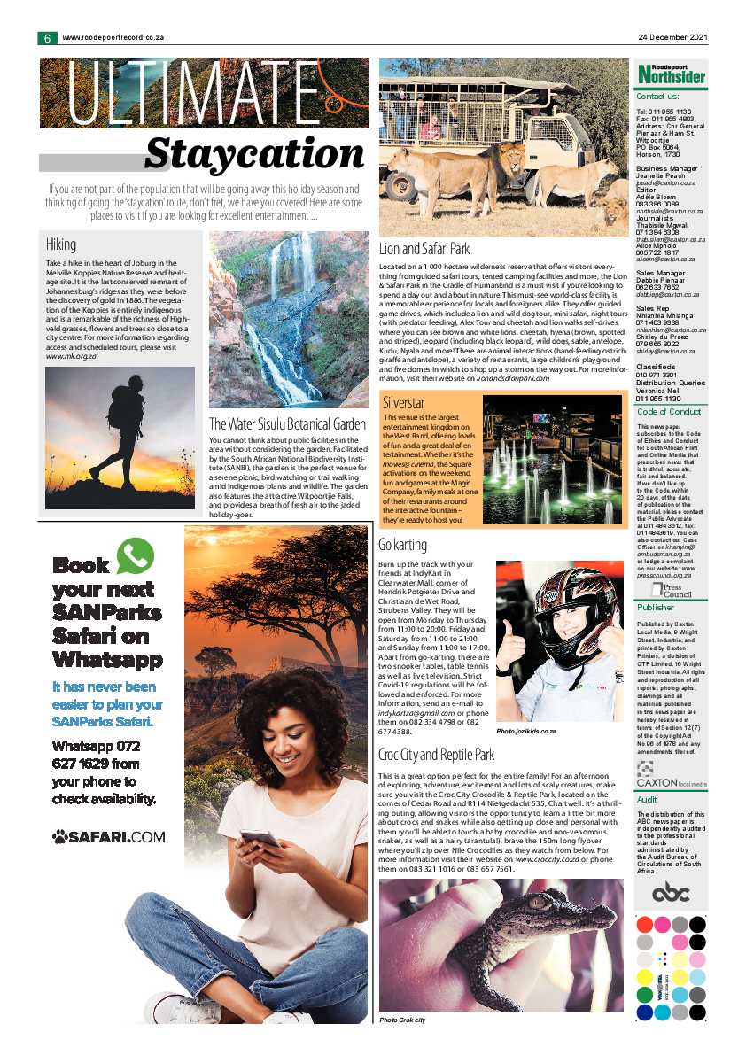 Roodepoort Northsider 24 December 2021 page 6