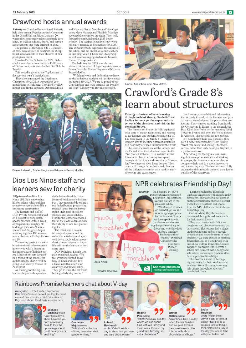 Roodepoort Northsider 24 February 2023 page 13
