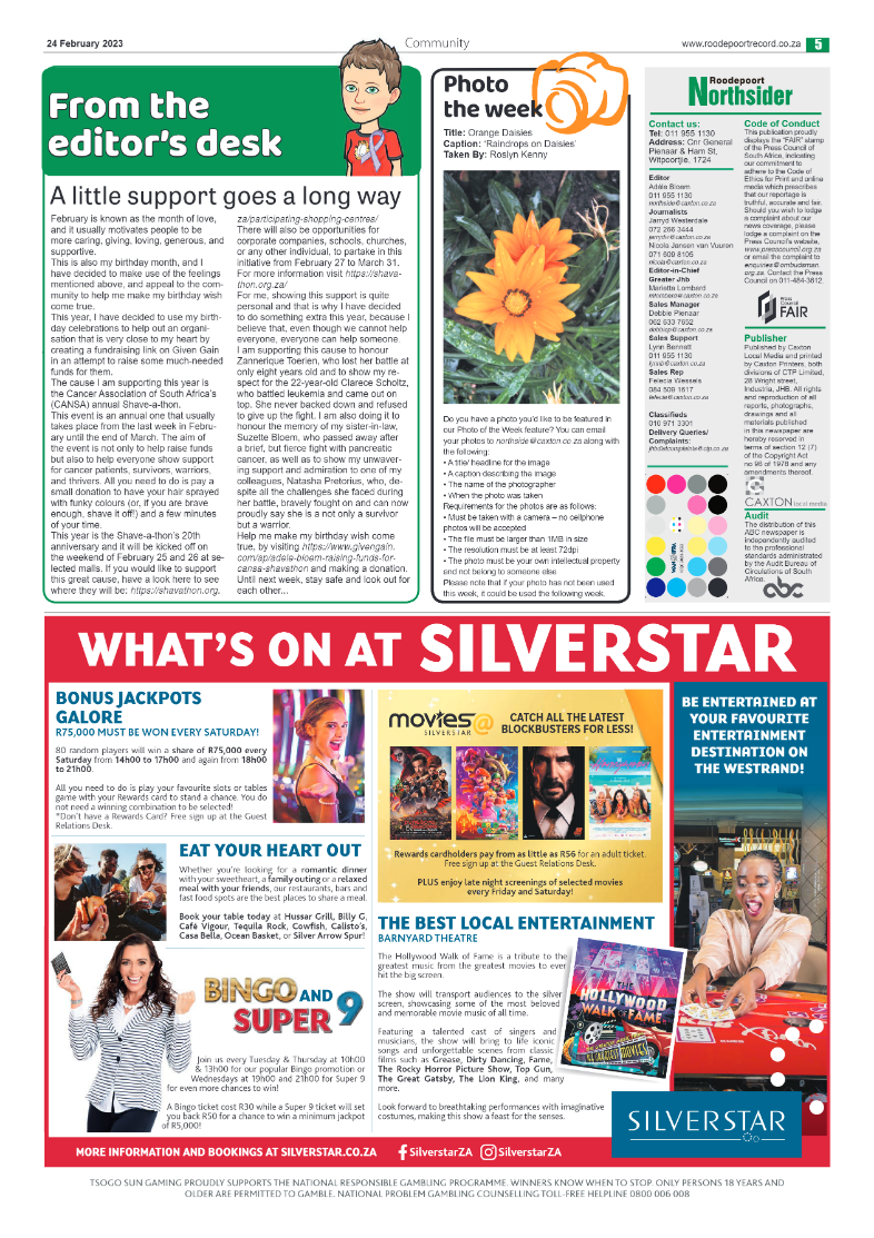 Roodepoort Northsider 24 February 2023 page 5