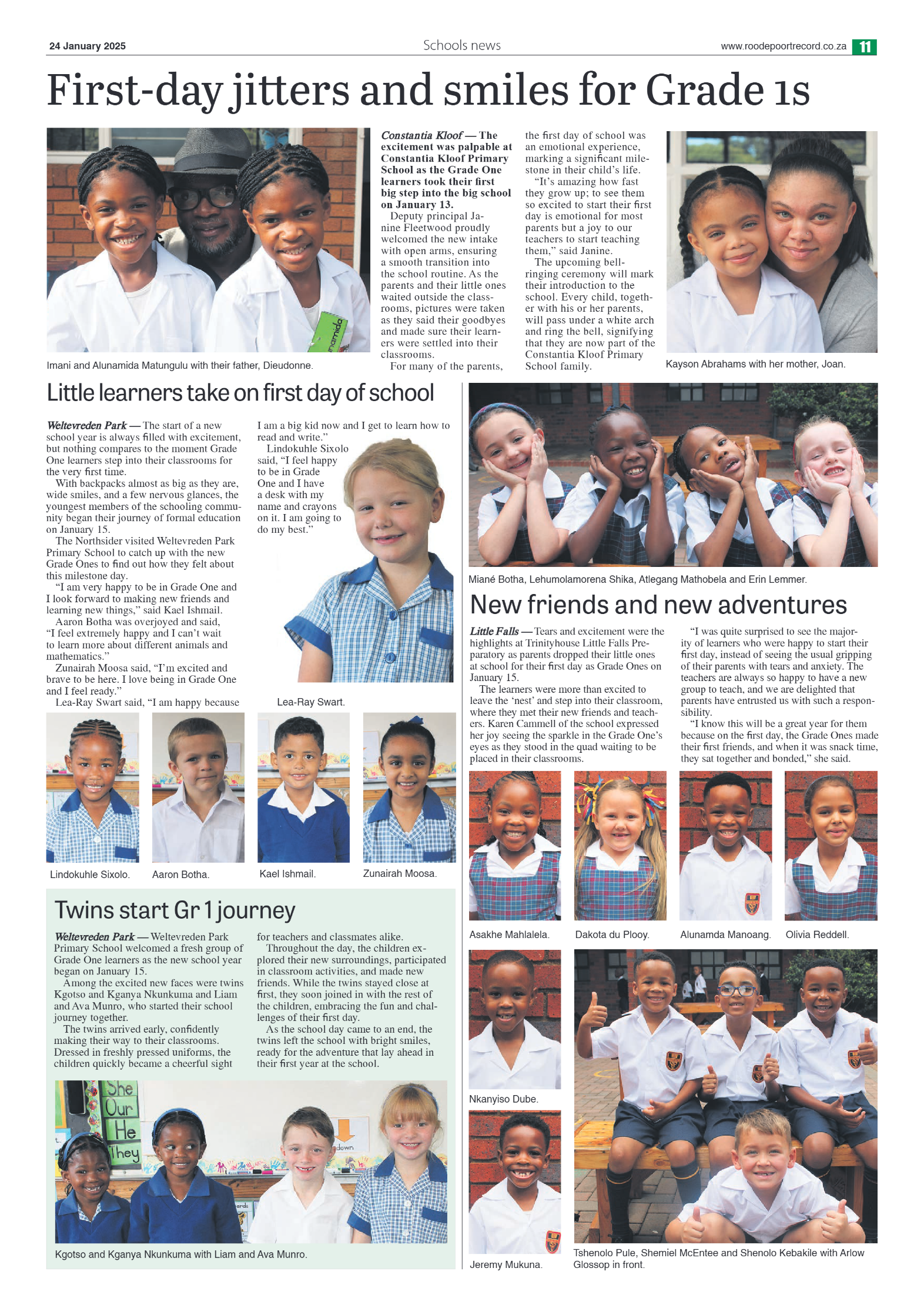 Roodepoort Northsider 24 January 2025 page 11