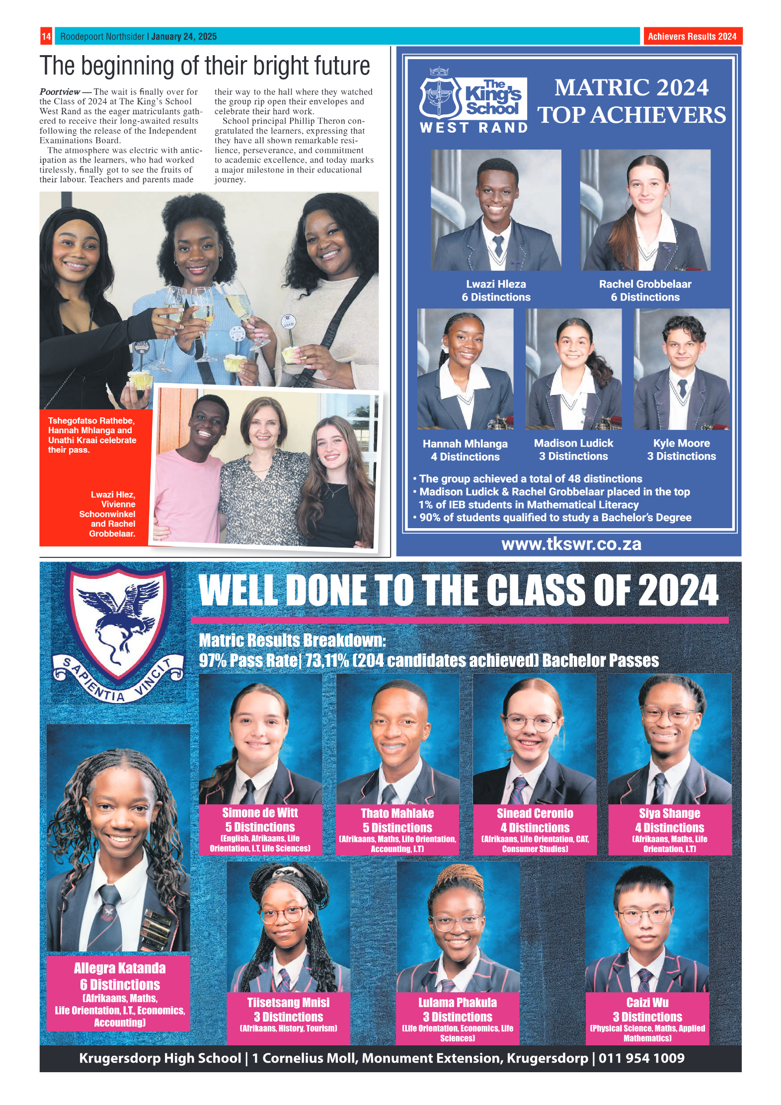 Roodepoort Northsider 24 January 2025 page 14