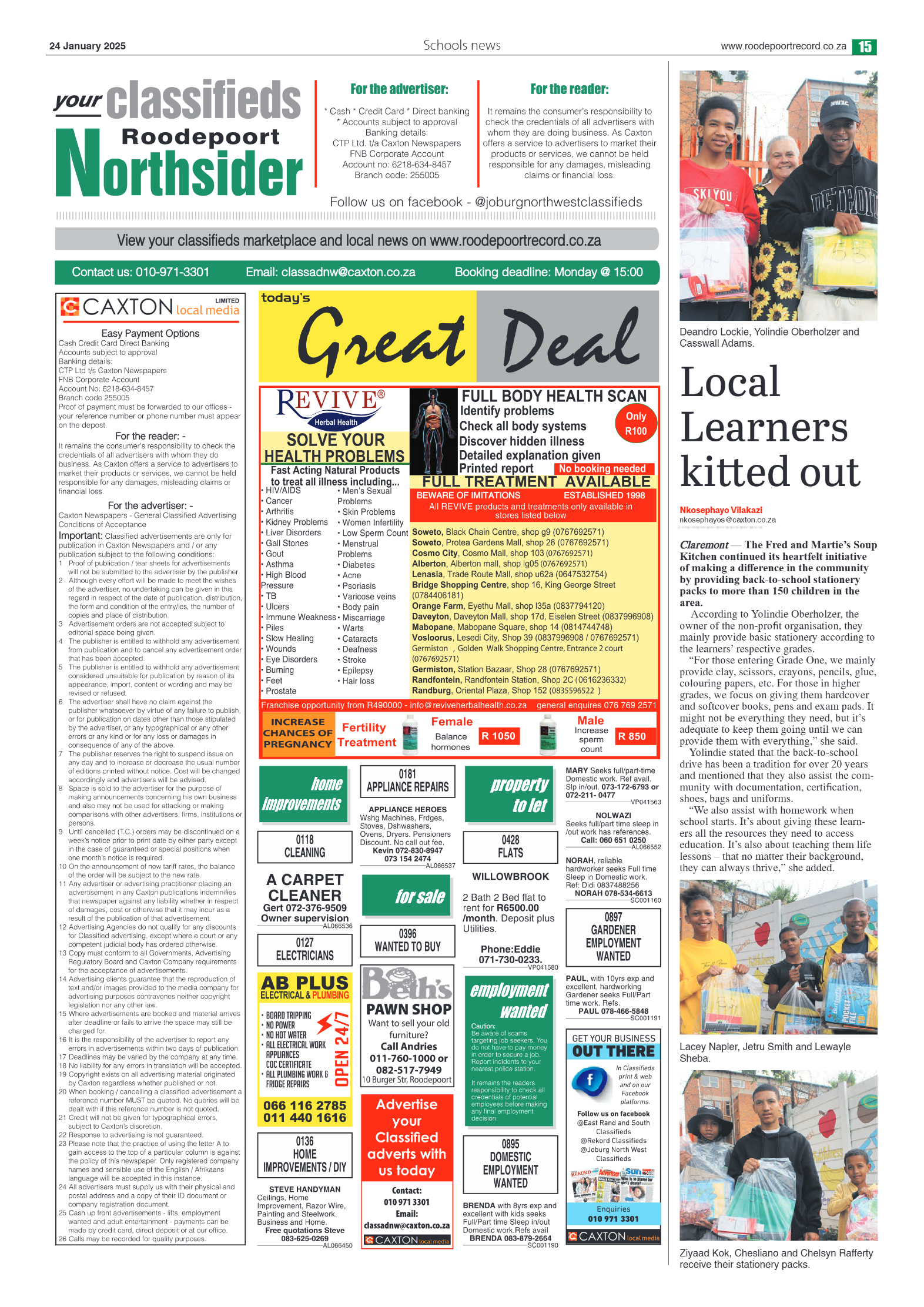 Roodepoort Northsider 24 January 2025 page 15