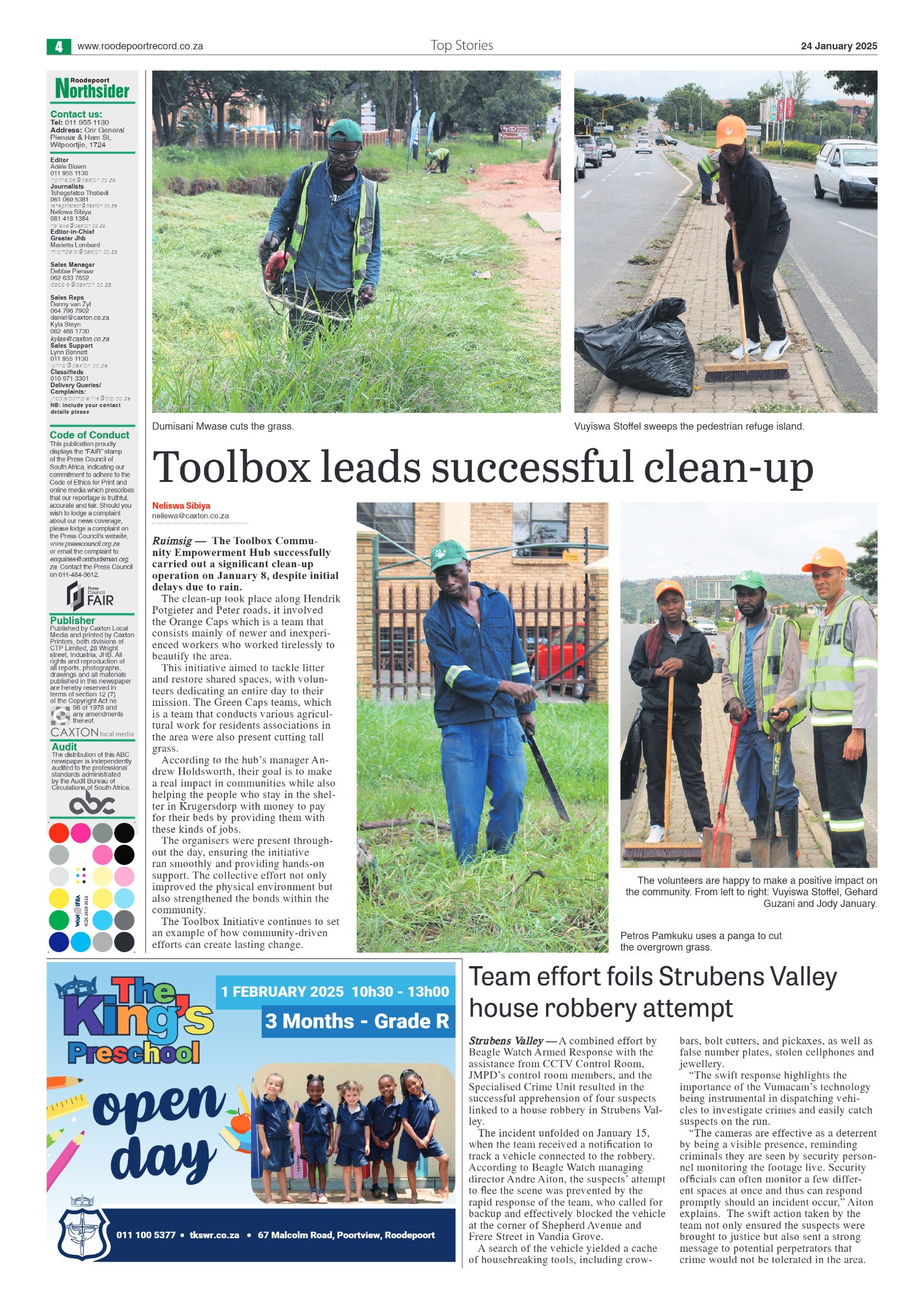 Roodepoort Northsider 24 January 2025 page 4