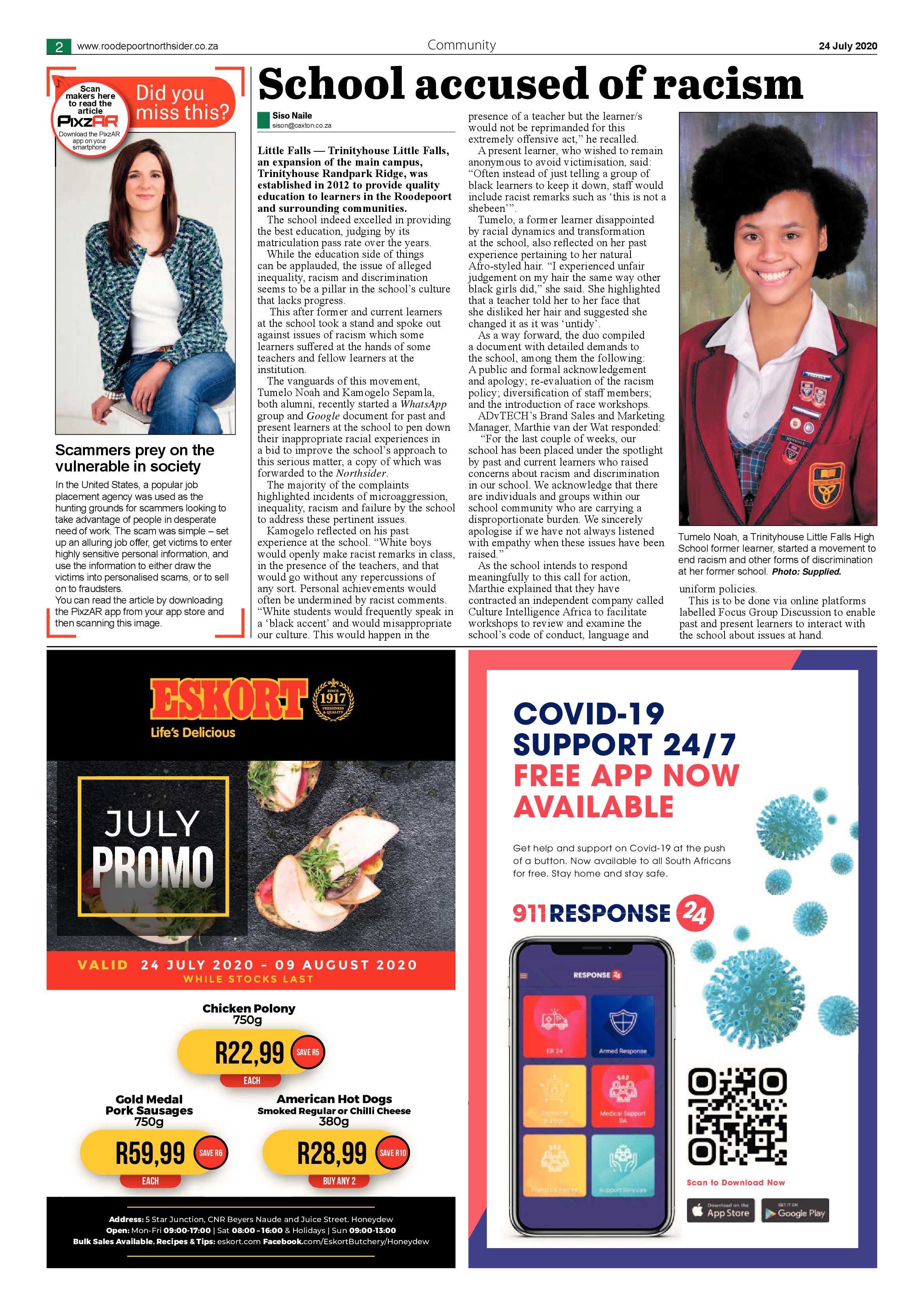 Roodepoort Northsider 24 July 2020 page 2