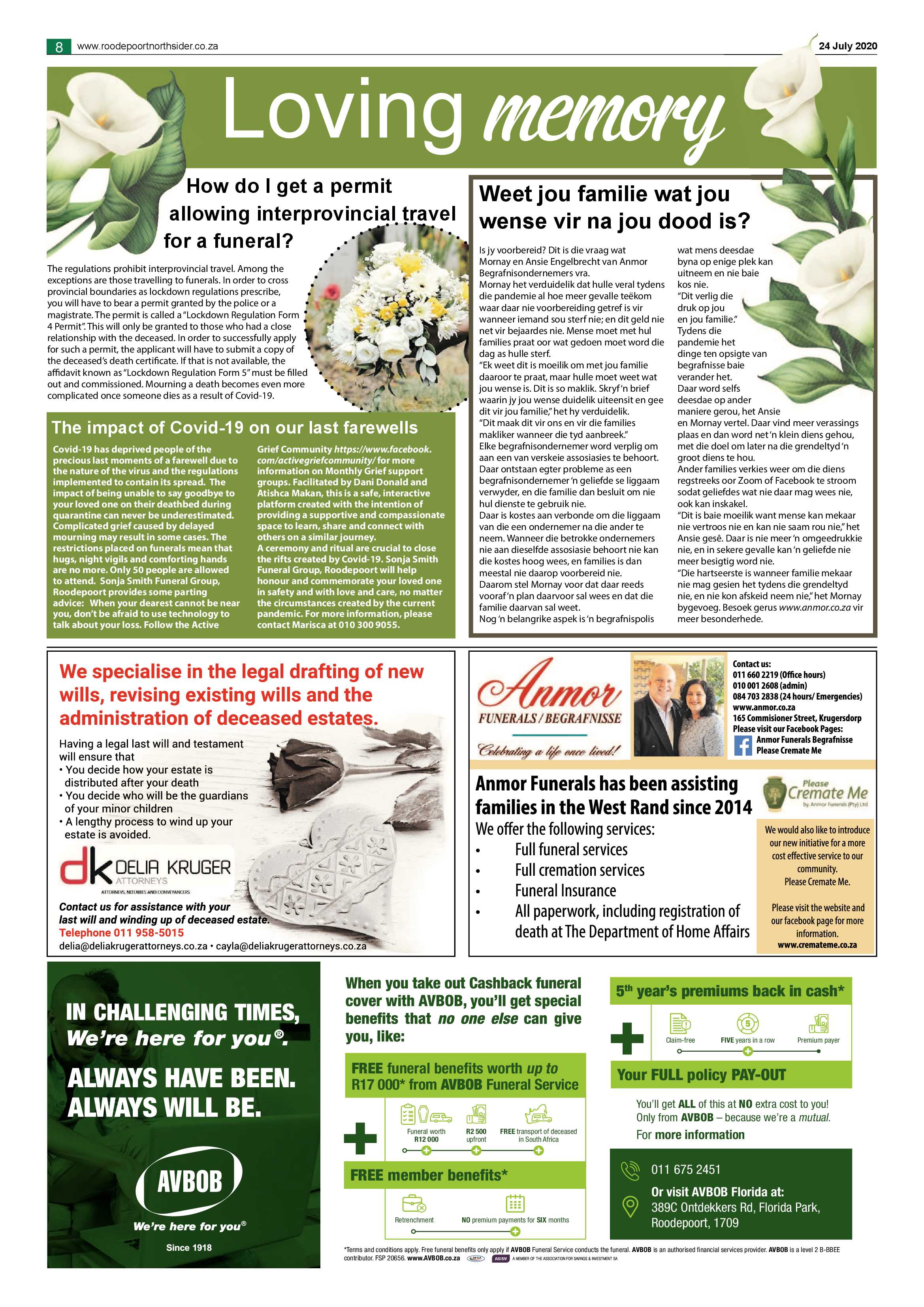 Roodepoort Northsider 24 July 2020 page 8