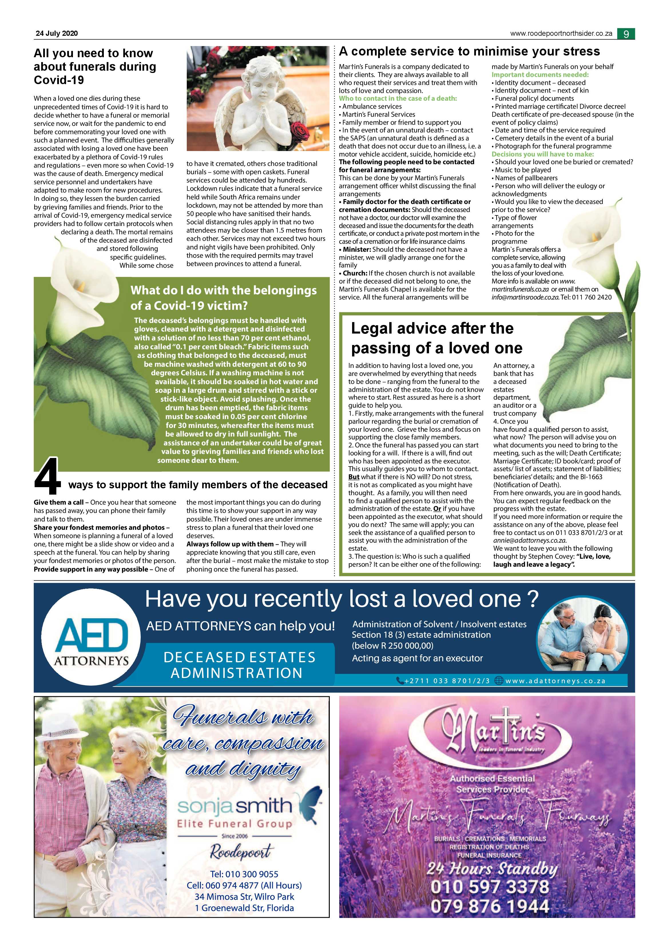 Roodepoort Northsider 24 July 2020 page 9