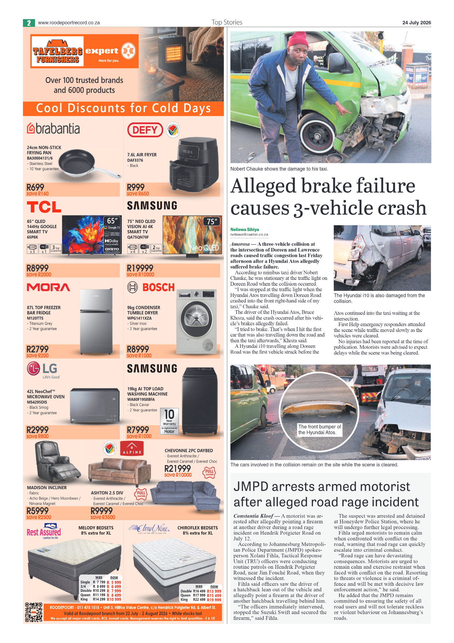 Roodepoort Northsider 24 July 2026 page 2
