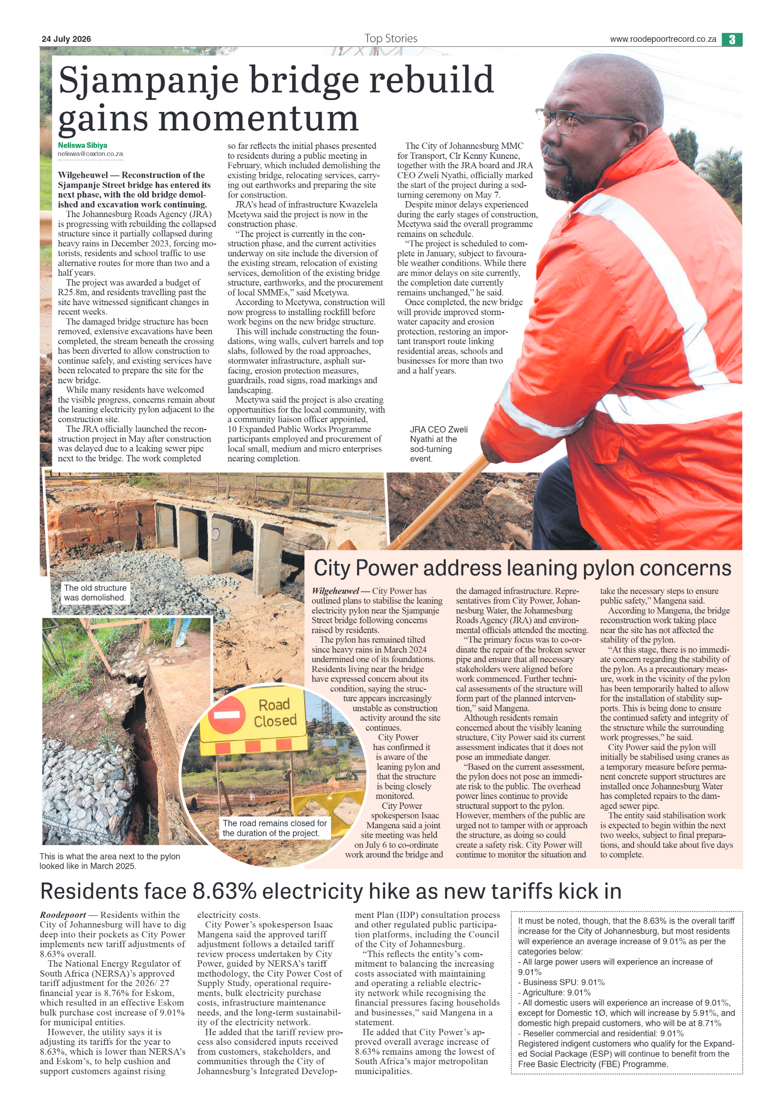 Roodepoort Northsider 24 July 2026 page 3