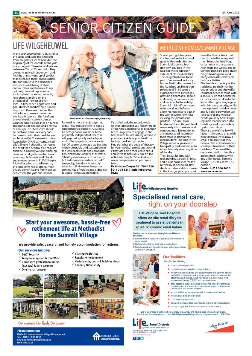 Roodepoort Northsider 24 June 2022 page 16