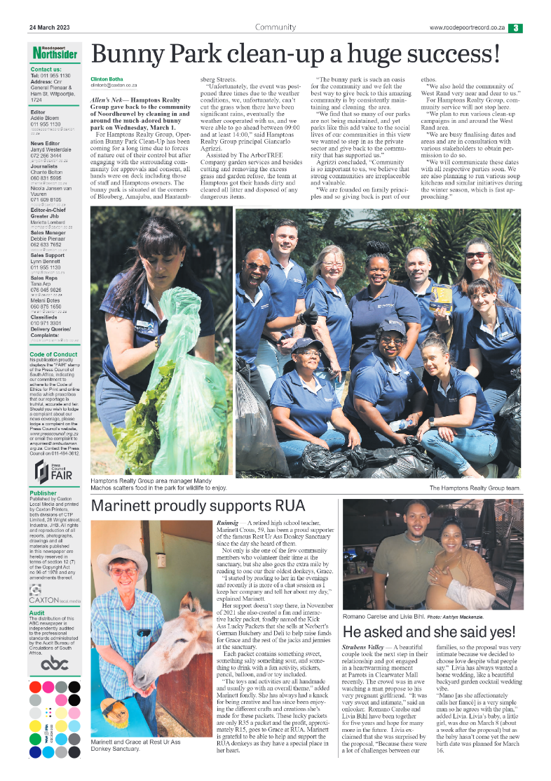 Roodepoort Northsider 24 March 2023 page 3