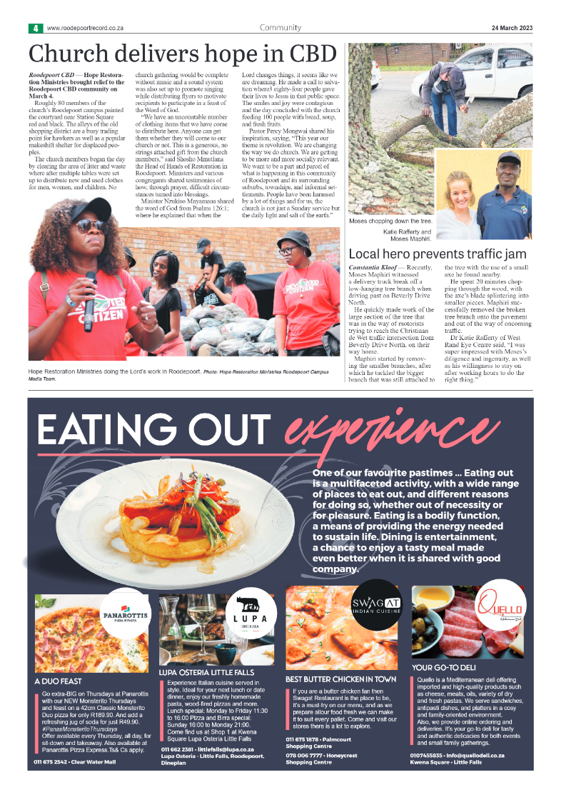 Roodepoort Northsider 24 March 2023 page 4