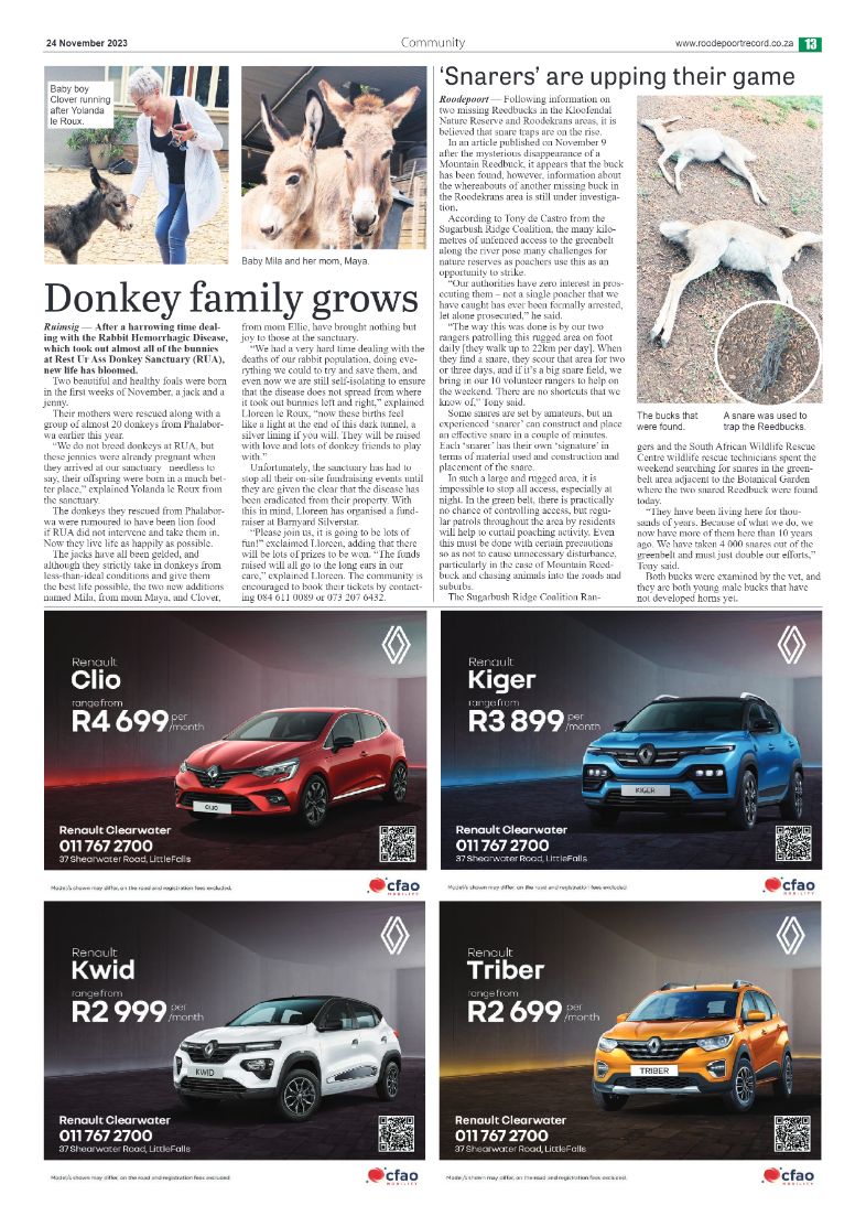 Roodepoort Northsider 24 November 2023 page 13