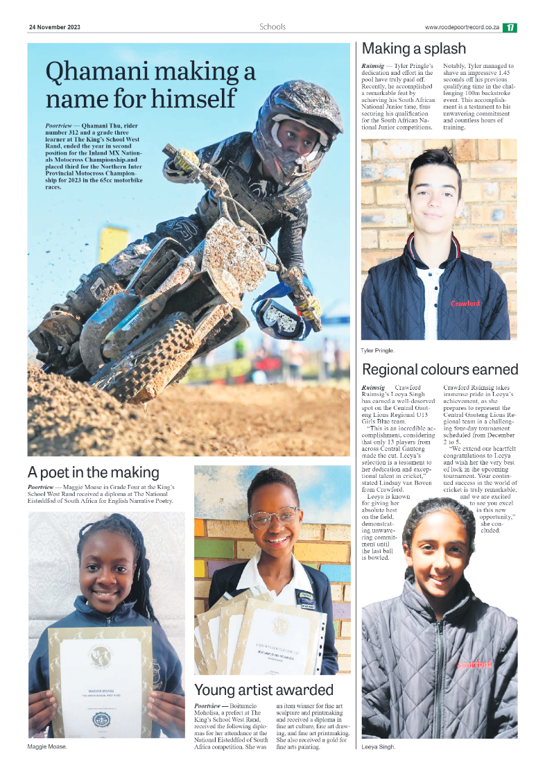 Roodepoort Northsider 24 November 2023 page 17