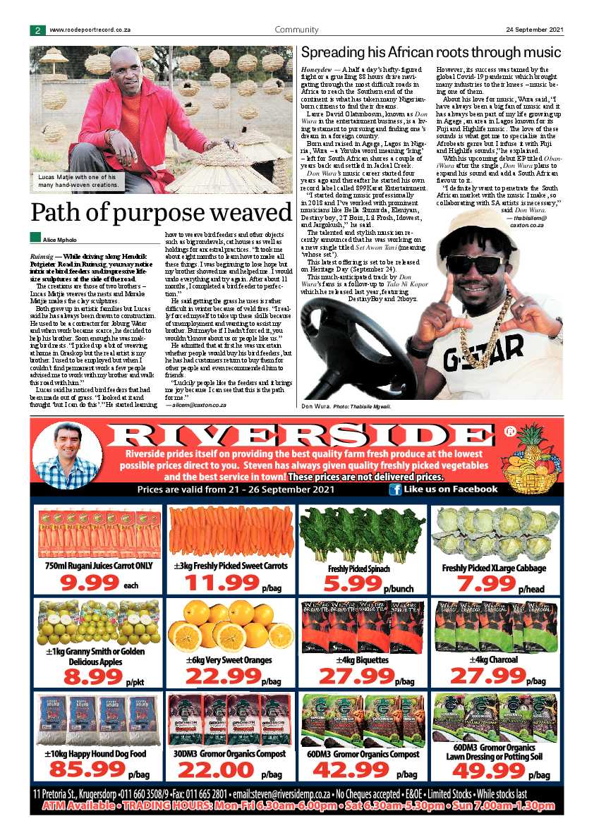 Roodepoort Northsider 24 September 2021 page 2