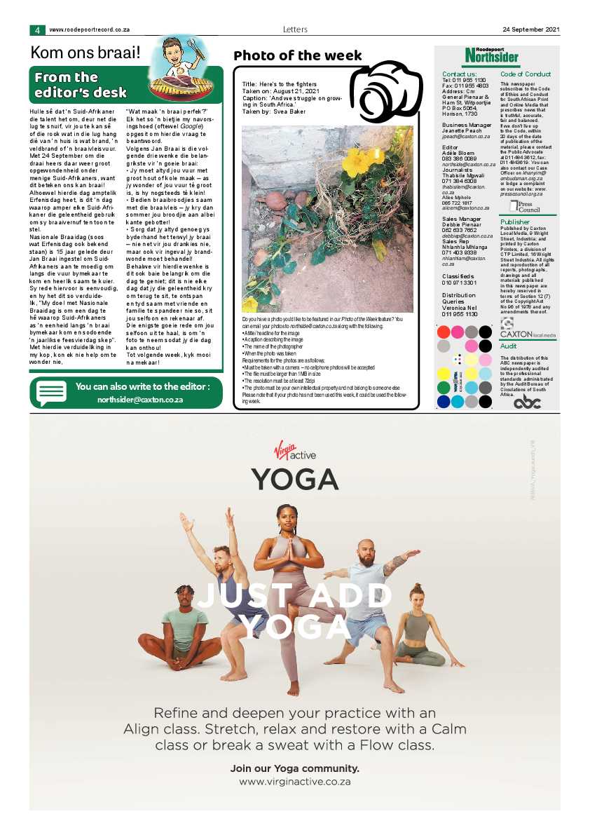 Roodepoort Northsider 24 September 2021 page 4