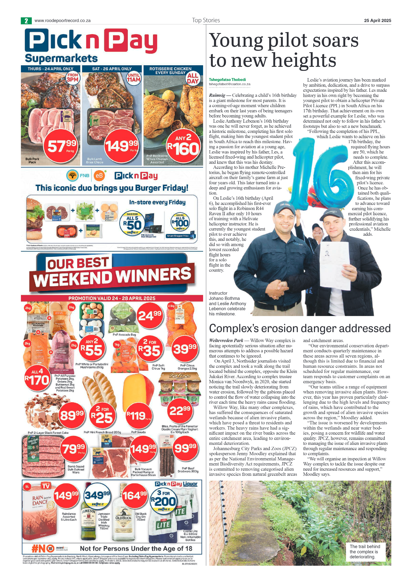 Roodepoort Northsider 25 April 2025 page 2