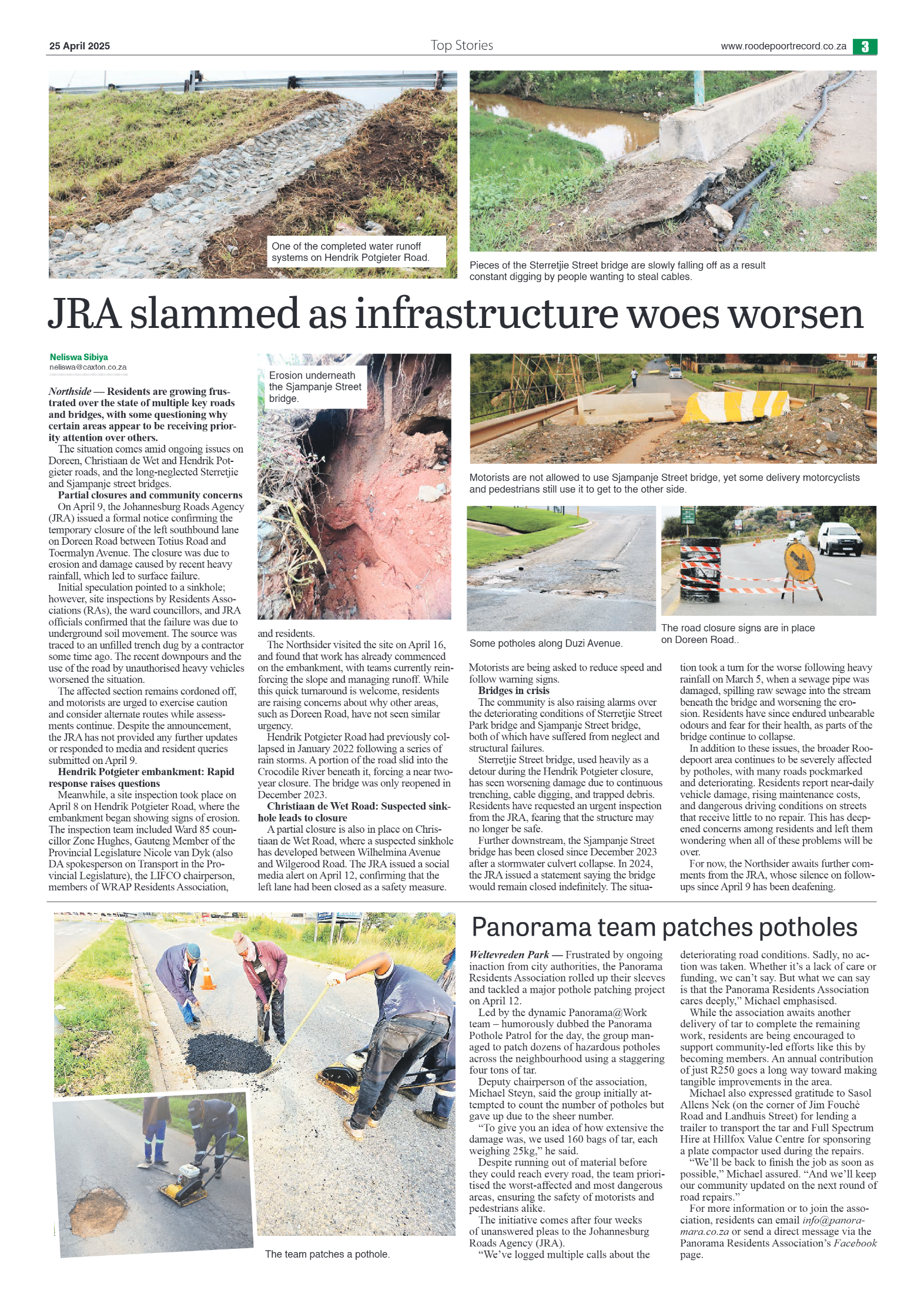 Roodepoort Northsider 25 April 2025 page 3