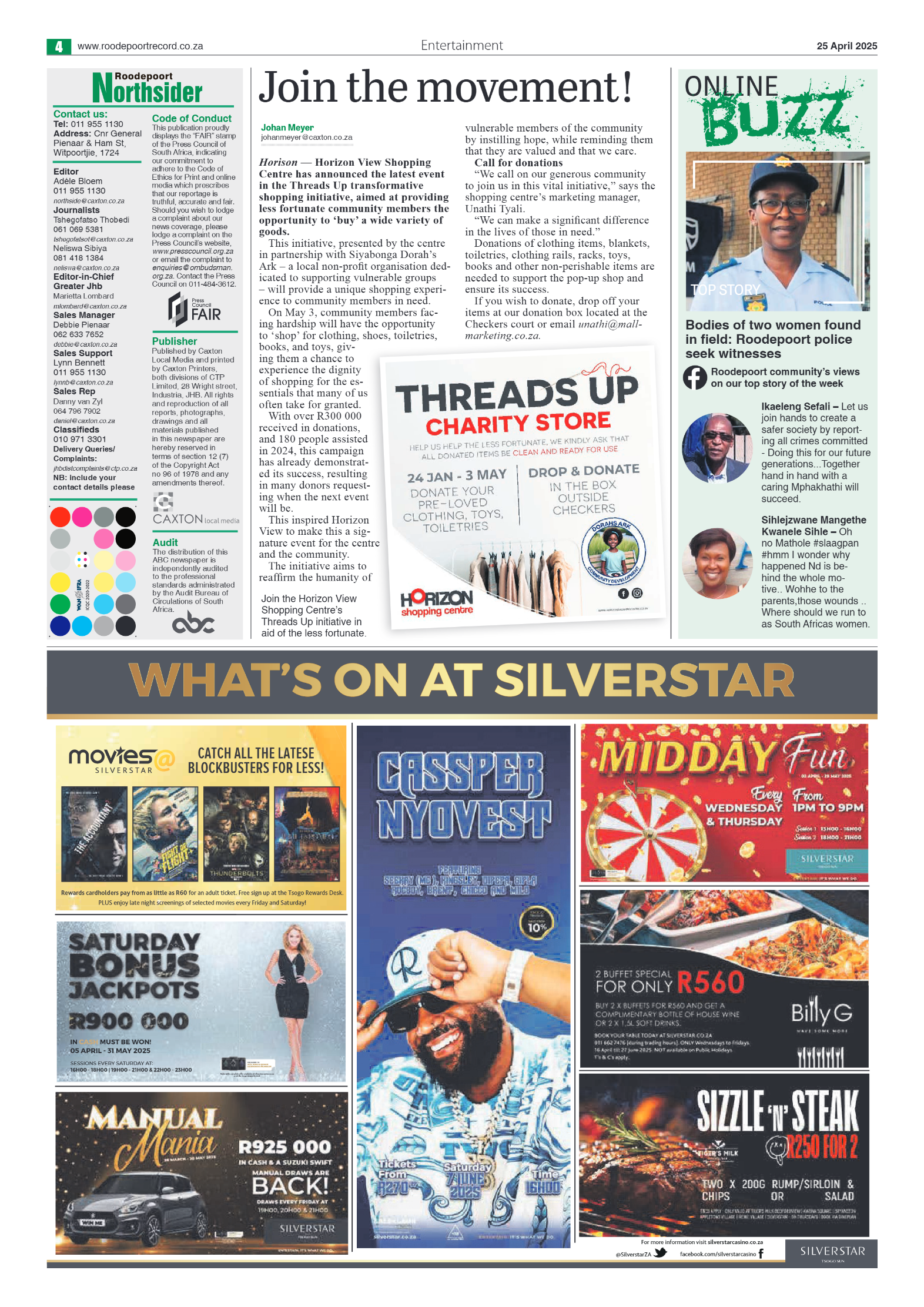 Roodepoort Northsider 25 April 2025 page 4