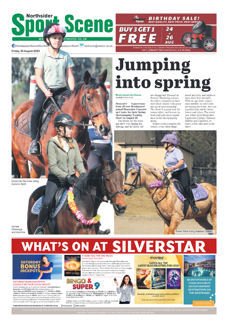 Roodepoort Northsider  25 August 2023 page 12