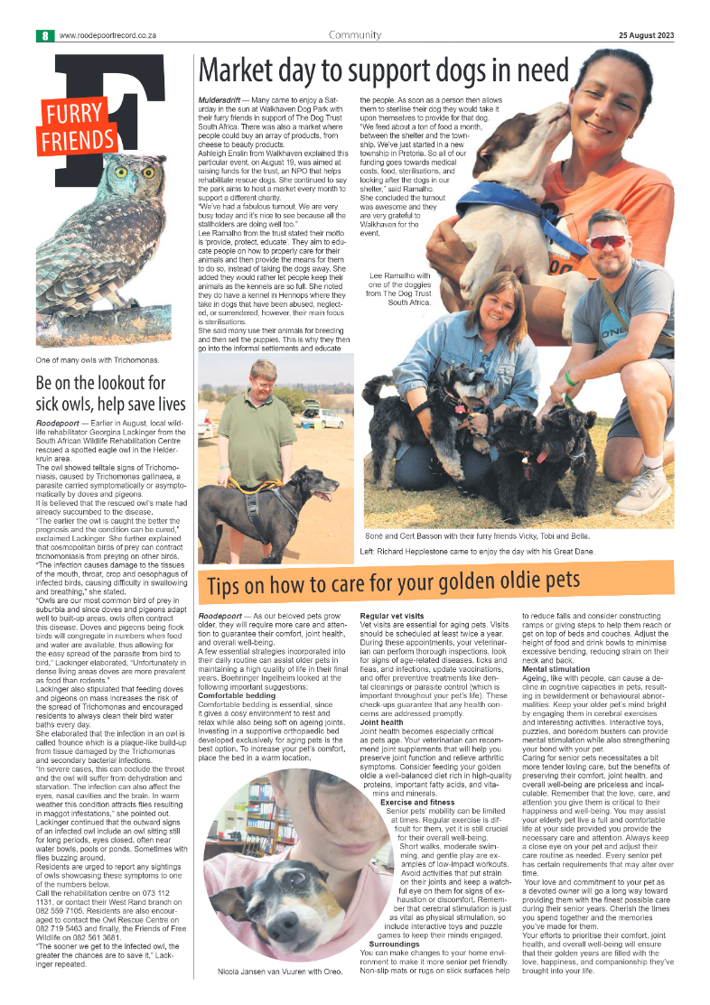 Roodepoort Northsider  25 August 2023 page 8