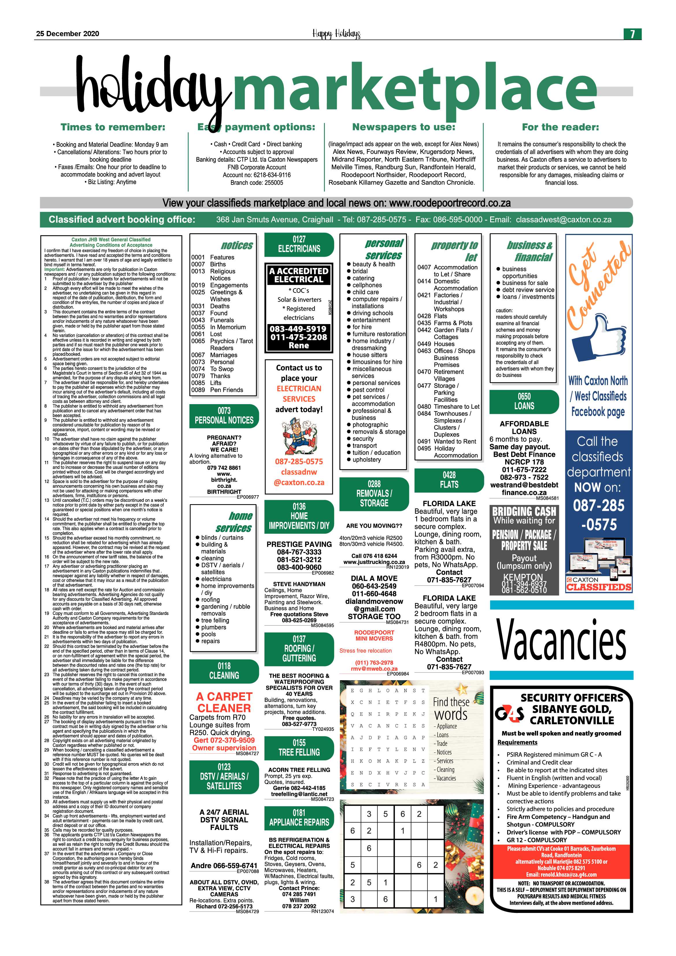Roodepoort Northsider 25 December 2020 page 7