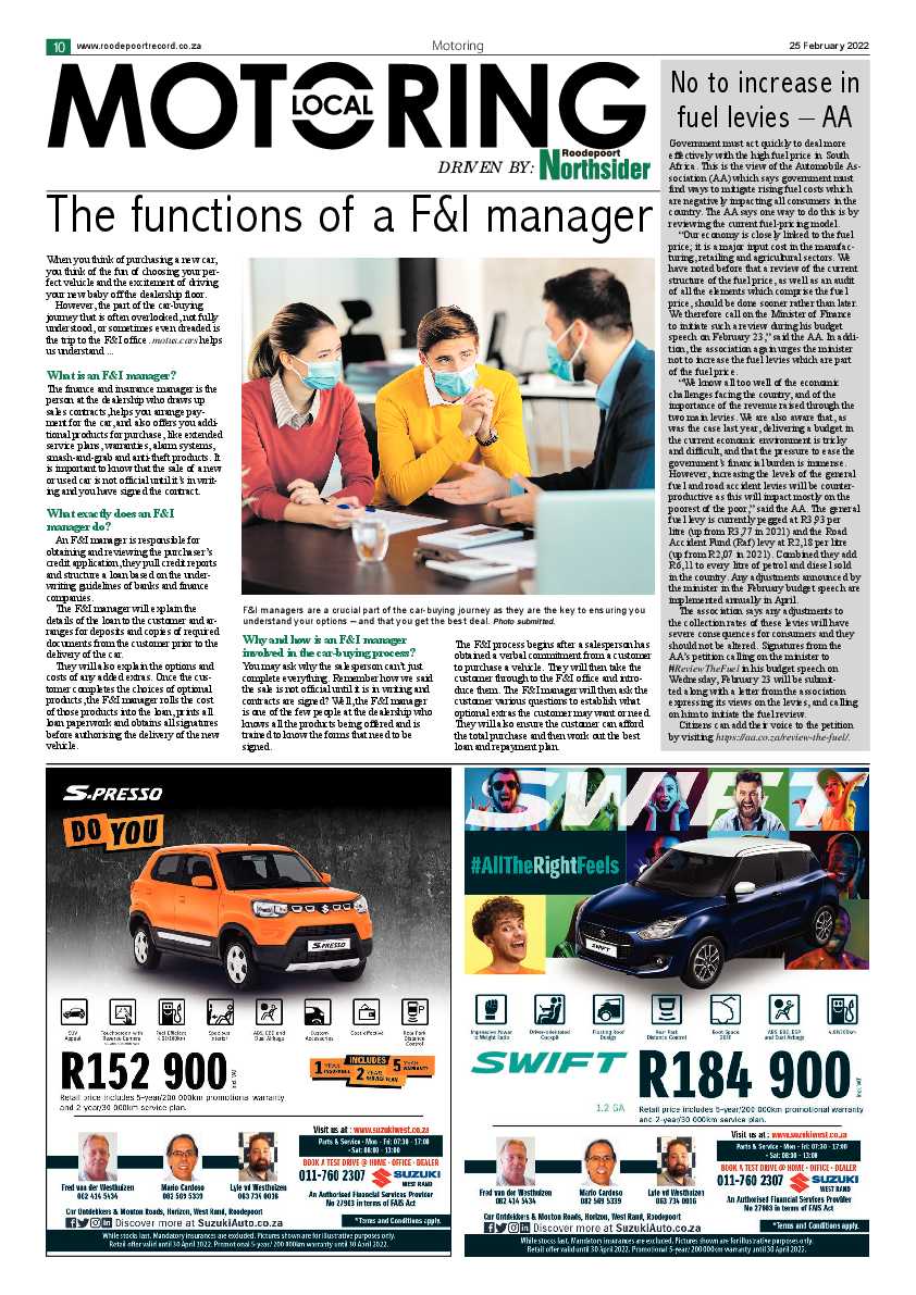 Roodepoort Northsider 25 February 2022 page 10