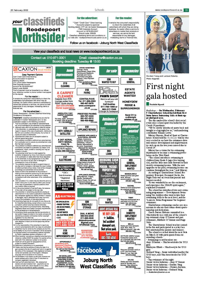 Roodepoort Northsider 25 February 2022 page 11