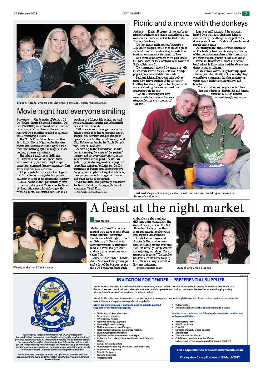 Roodepoort Northsider 25 February 2022 page 3