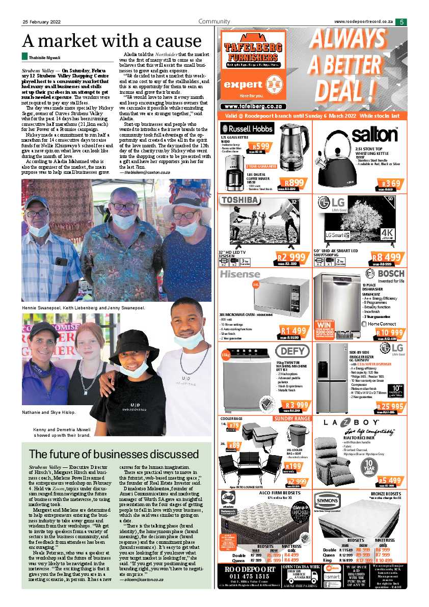 Roodepoort Northsider 25 February 2022 page 5